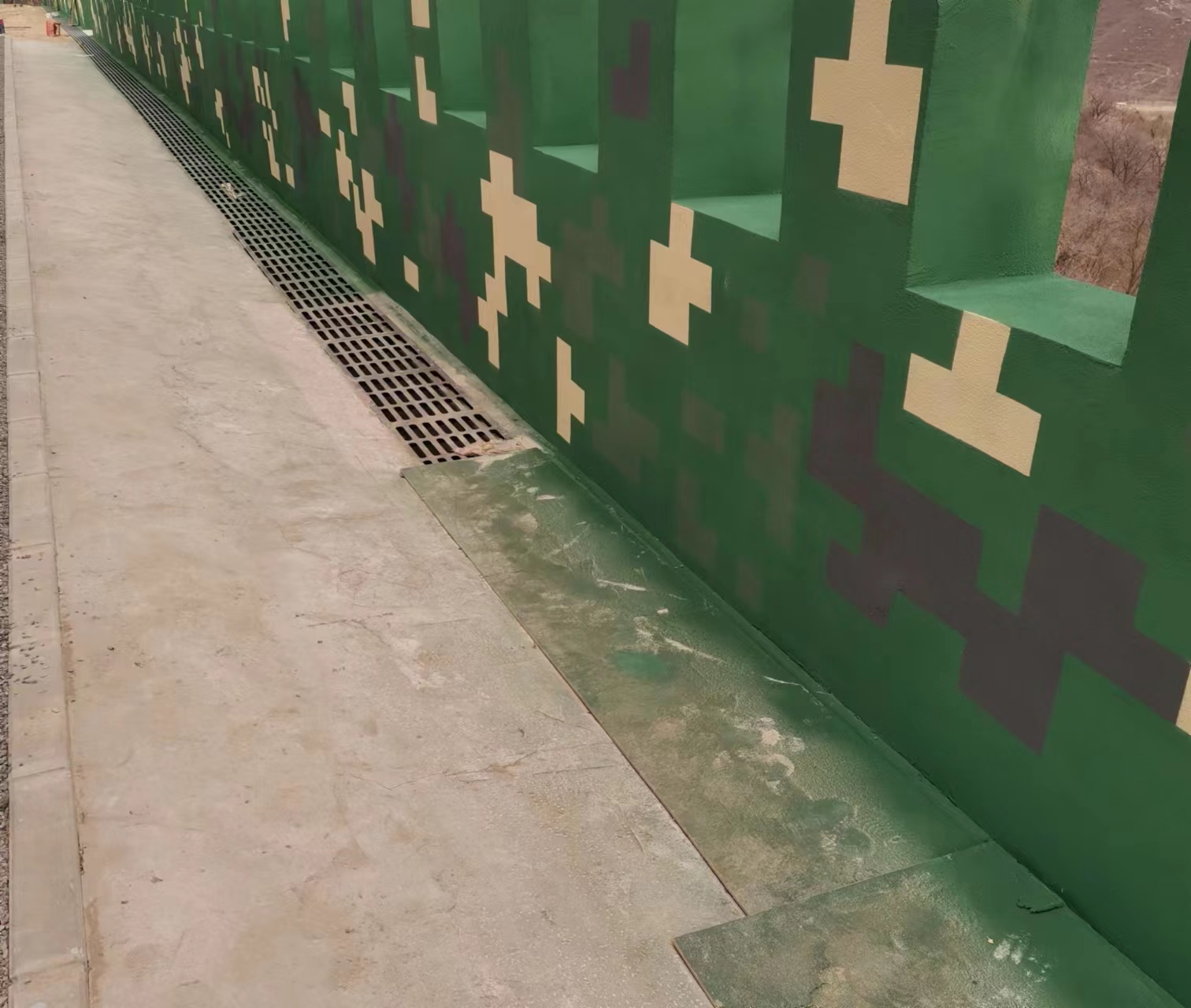 伊犁围墙迷彩喷涂,数迷彩漆